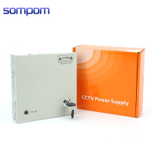 SOMPOM 12V3A 4channels CCTV Switching Power Box SMPS CCTV Accessories